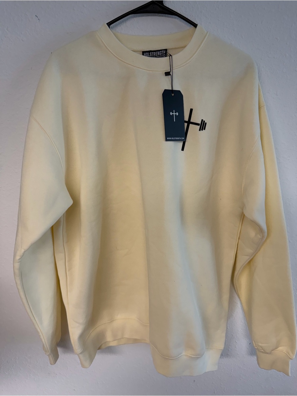 Men's Crewneck Sweatshirt Cream